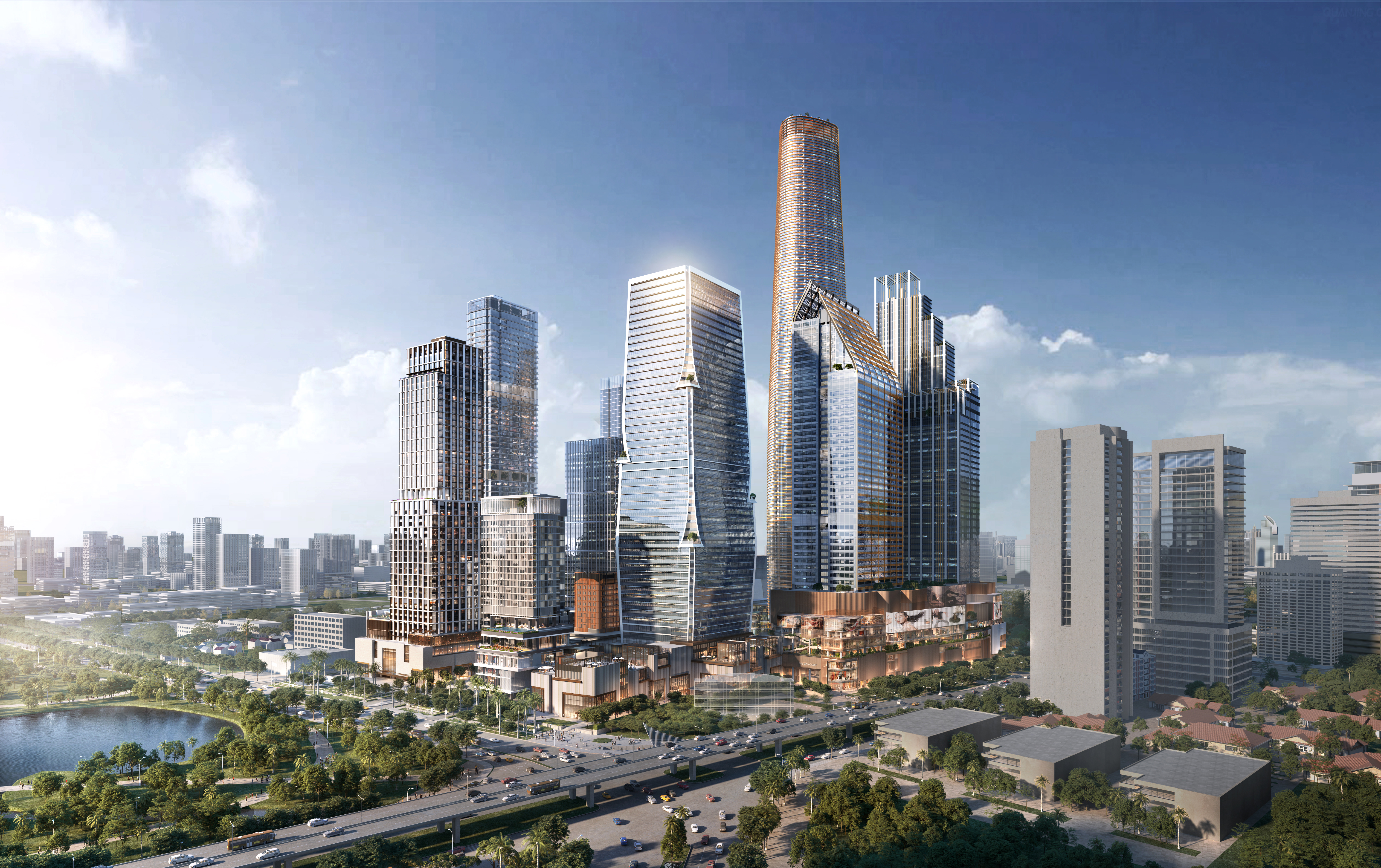 One Bangkok, our upcoming fully-integrated district in the heart of Bangkok is envisioned to reshape and redefine Bangkok’s urban landscape in a positive and lasting way, setting new standards in terms of design, quality, connectivity and sustainability.