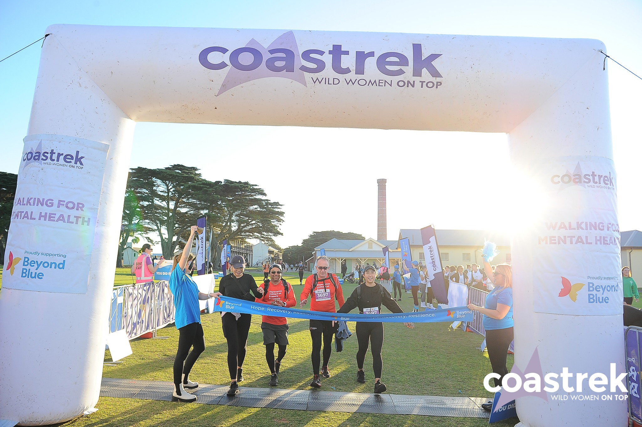 Frasers Property employees from our Melbourne office walked 30km and 45km along the Mornington Peninsula.