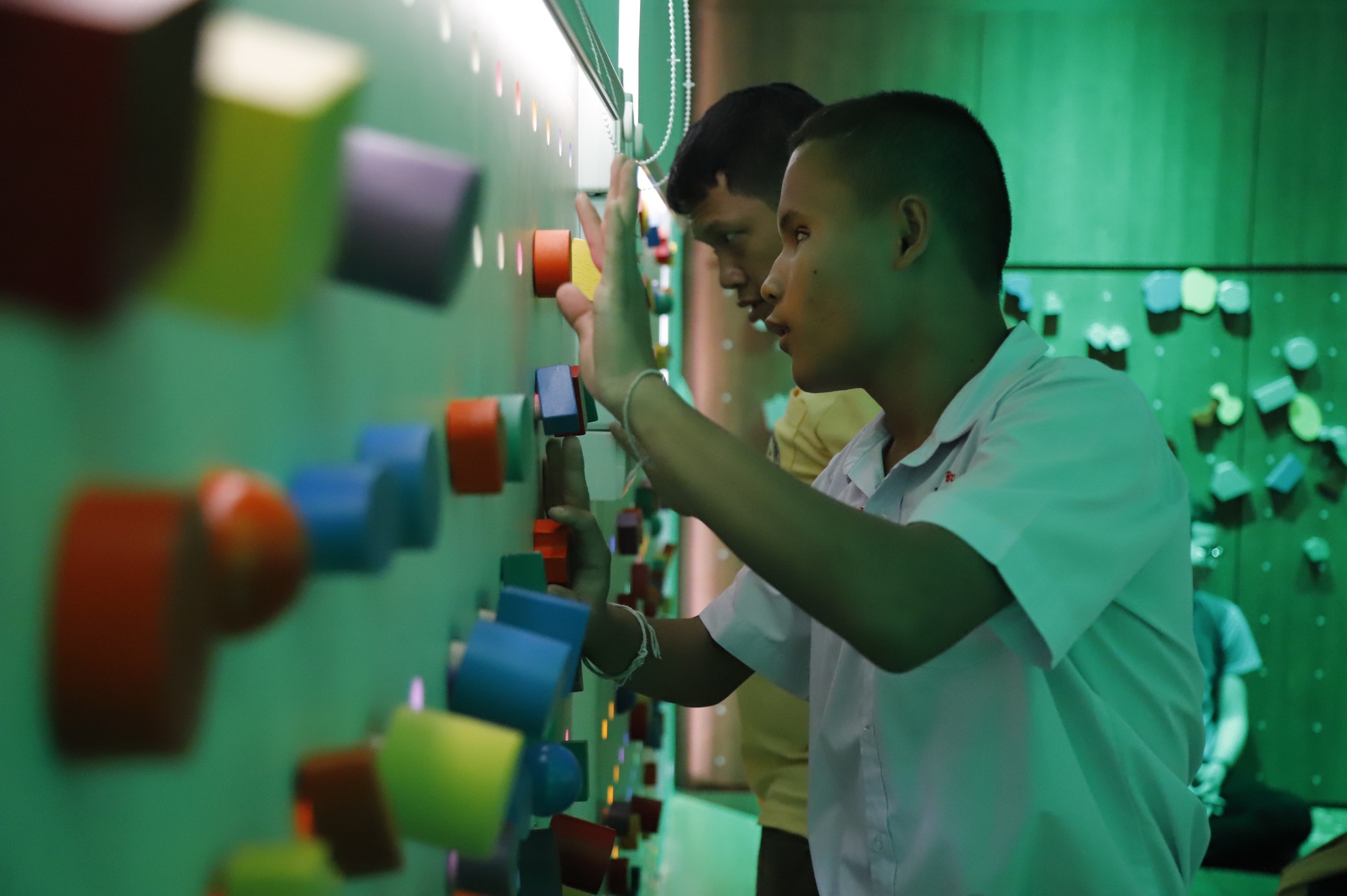 Frasers Property’s Multi-sensory Classroom Makeover for Pattaya Redemptorist School for the Blind, Chonburi in Thailand.