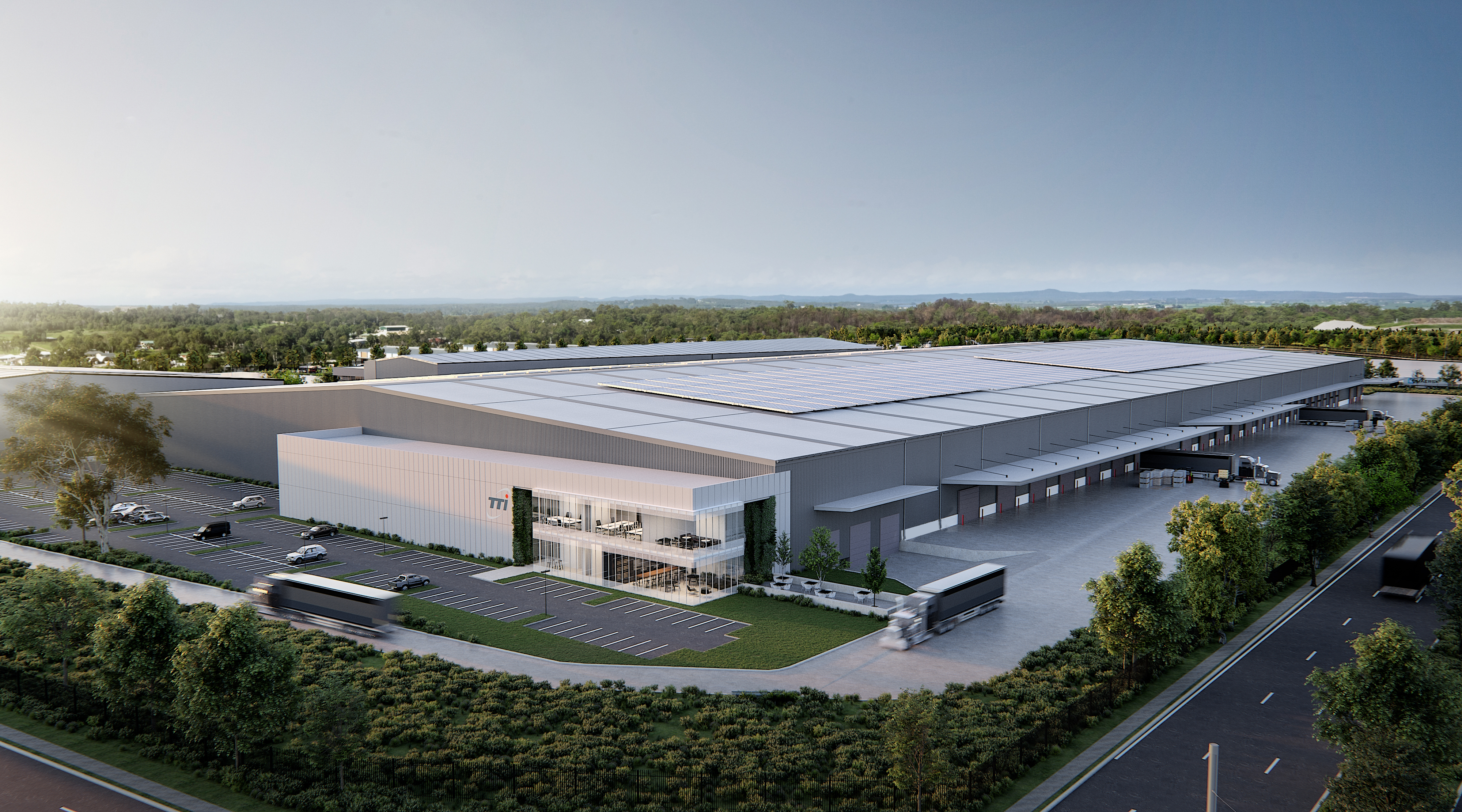 Artist's Impression: Techtronic Industries warehouse and distribution facility