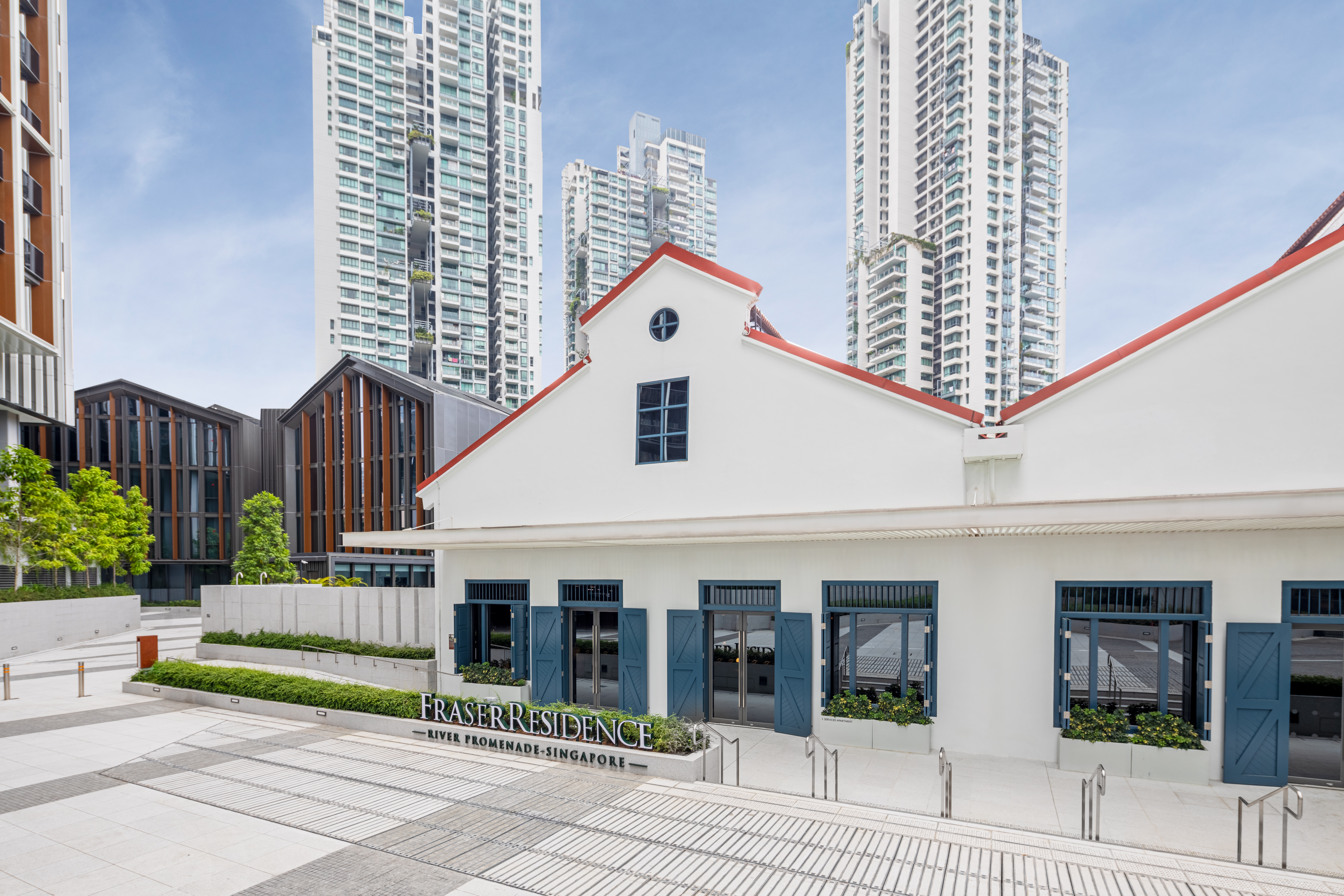 Exterior of Fraser Residence River Promenade