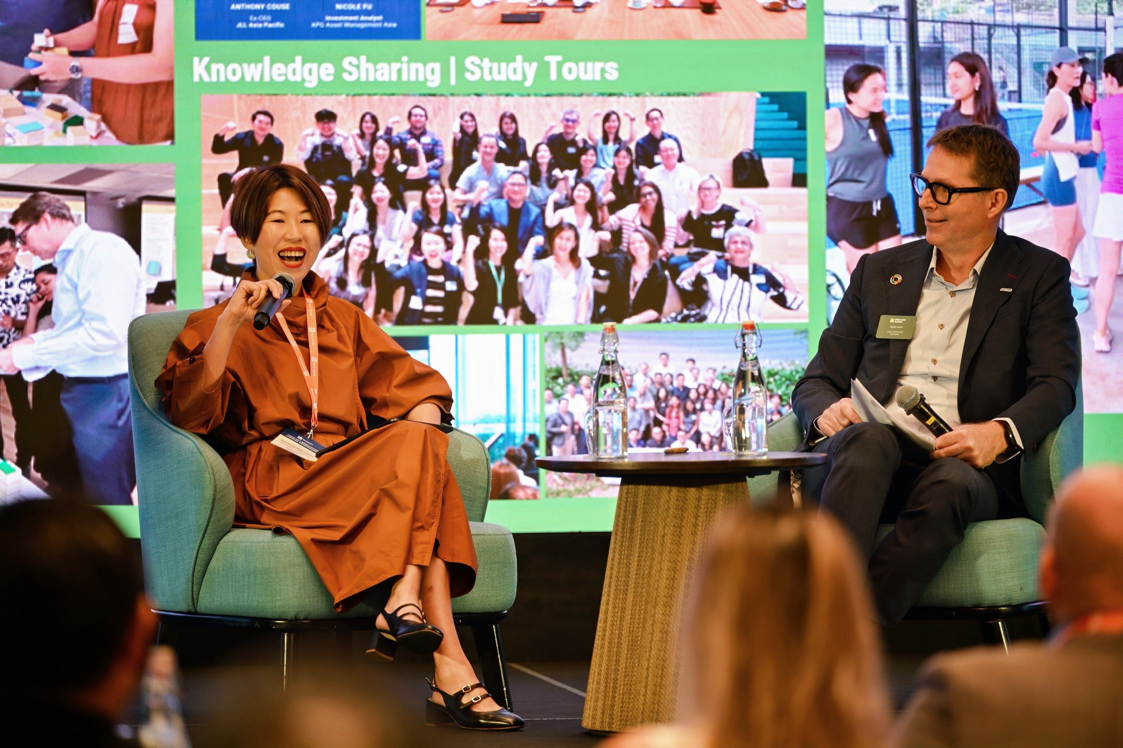 Wanshi with Scott Dunn, ULI Asia Pacific Chair at the ULI Singapore Annual Conference