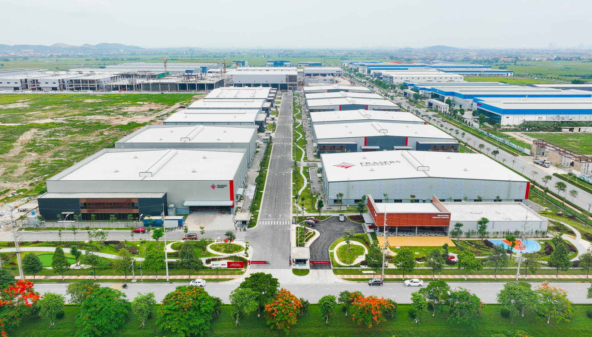 Industrial Centre Yen Phong Expansion in Bac Ninh, Vietnam offers tenants seamless connectivity and strategic supply chain access, alongside flexible design with lifecycle support.