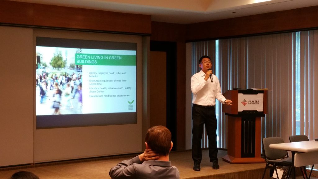 Benjamin Huang from the Singapore Green Building Council shares how office features like generous access to daylight, flexible workspaces and views of nature within the office can improve employee wellness and performance.
