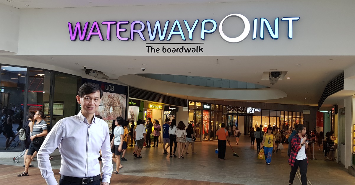 Wong Chee Hwa prides himself in witnessing the completion of the mall