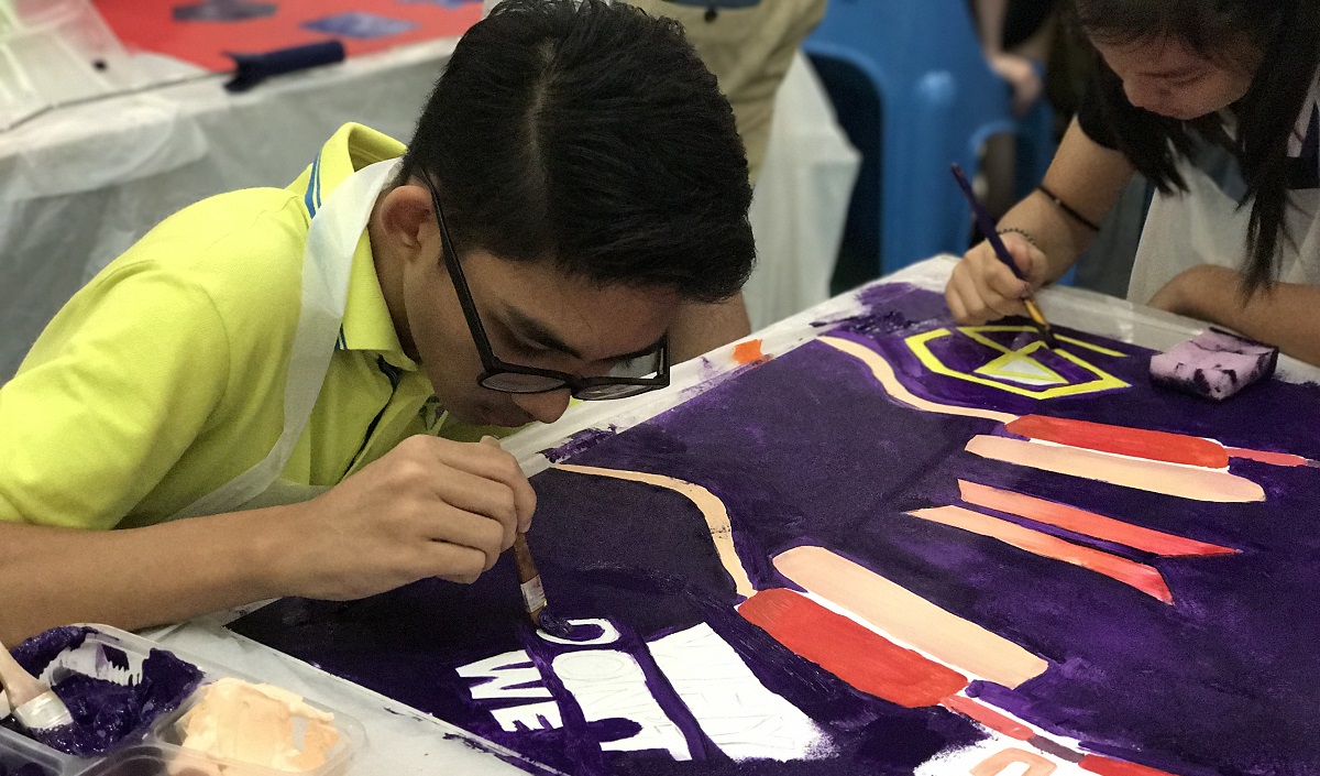 Part of Northpoint City’s mural wall will be refreshed every quarter of the year by featuring new artworks from the community!