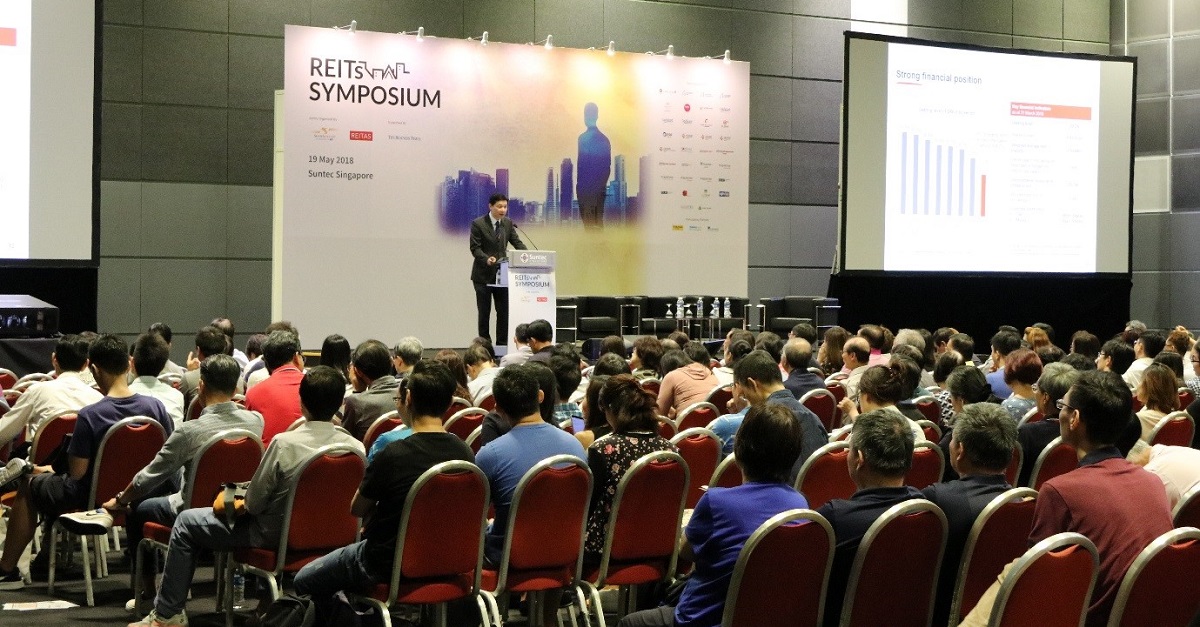  Chen Fung Leng delivered a presentation on FCT at the REITs Symposium