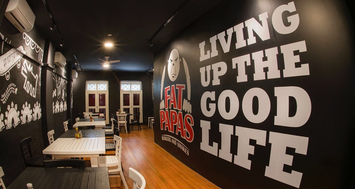                                                                           Fat Papa's flagship outlet located at Bali Lane 