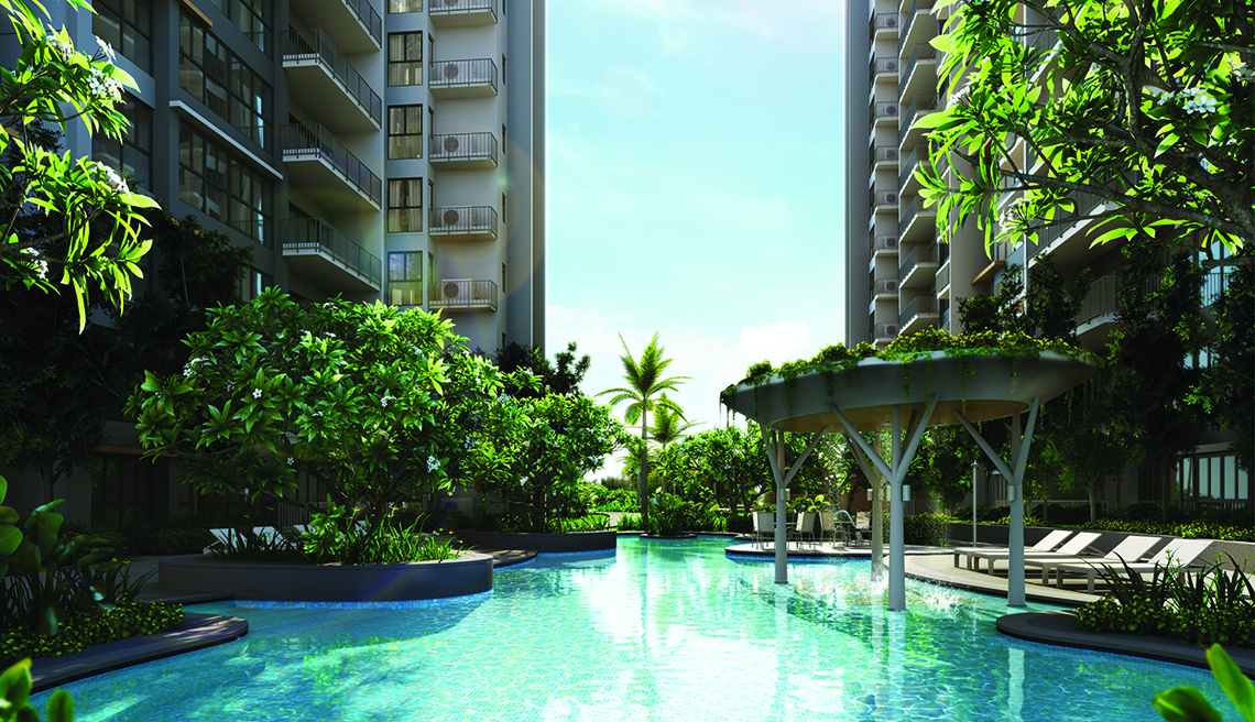 Eight gorgeous spas weaved into Parc Life’s beautiful surroundings. (Artist Impression)