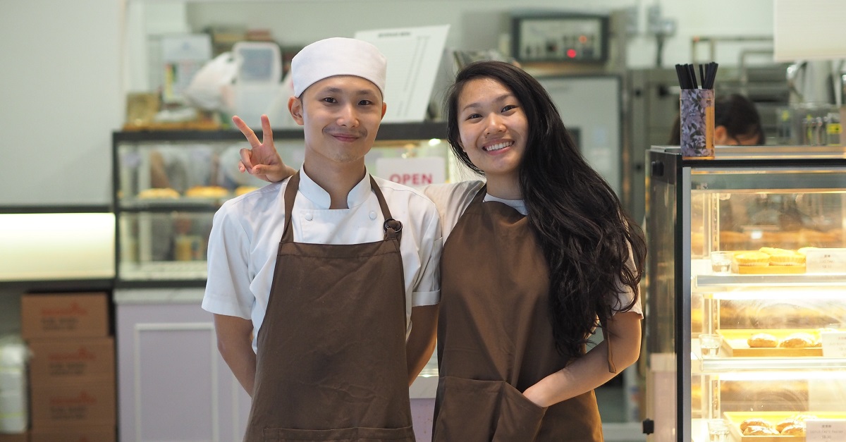 Ronald and Iris Kung, part-owners of Hong Kong Flaky Lotus.    