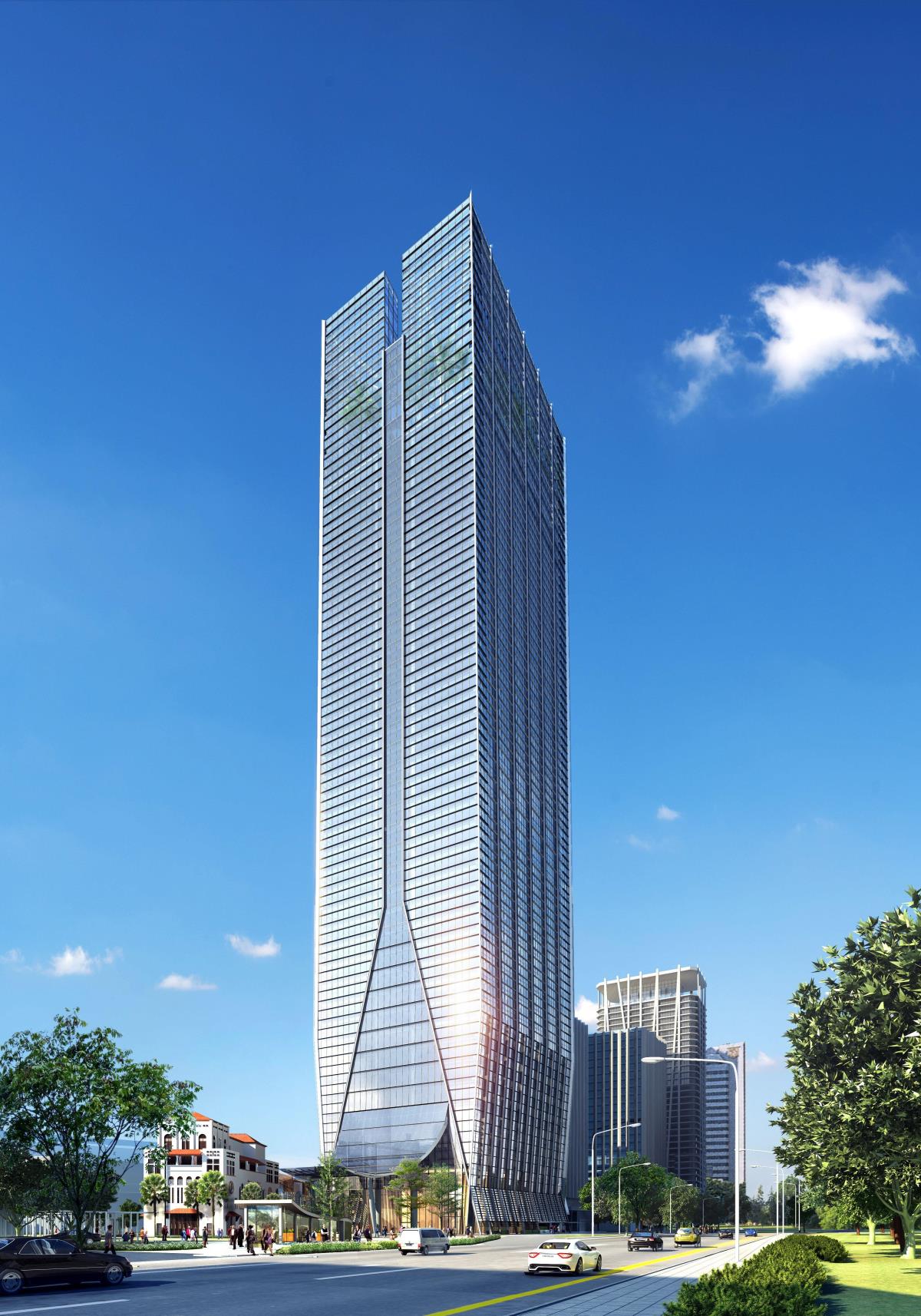 Artist’s impression of Frasers Tower.