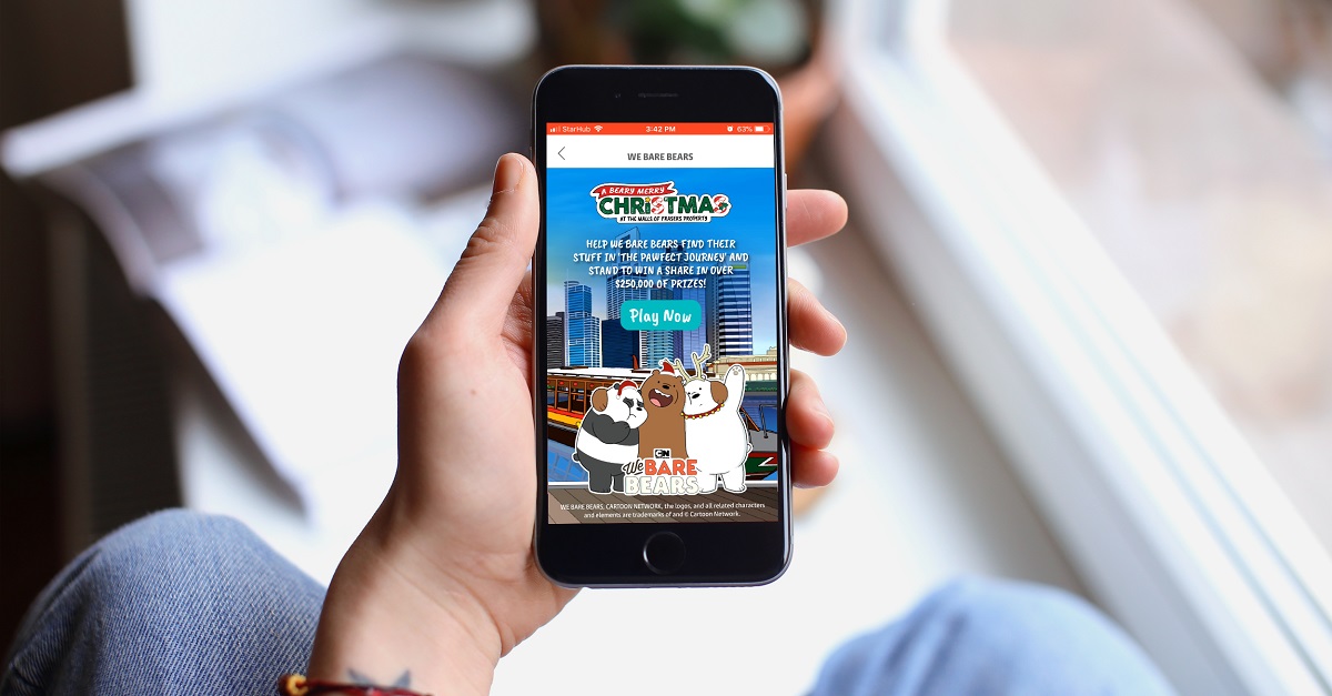 he We Bare Bears themed mobile game, “The Pawfect Journey”, is the latest in a series of recent gamification initiatives from Frasers Property Singapore. The game goes live today in the malls of Frasers Property and within the FRx app, offering $250,000 worth of rewards.