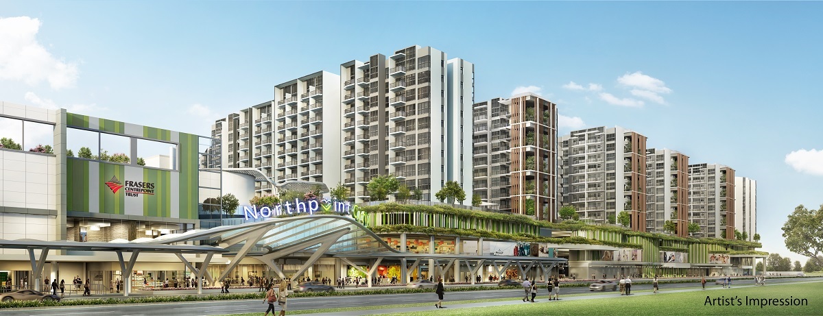 Artist’s impression of Northpoint City