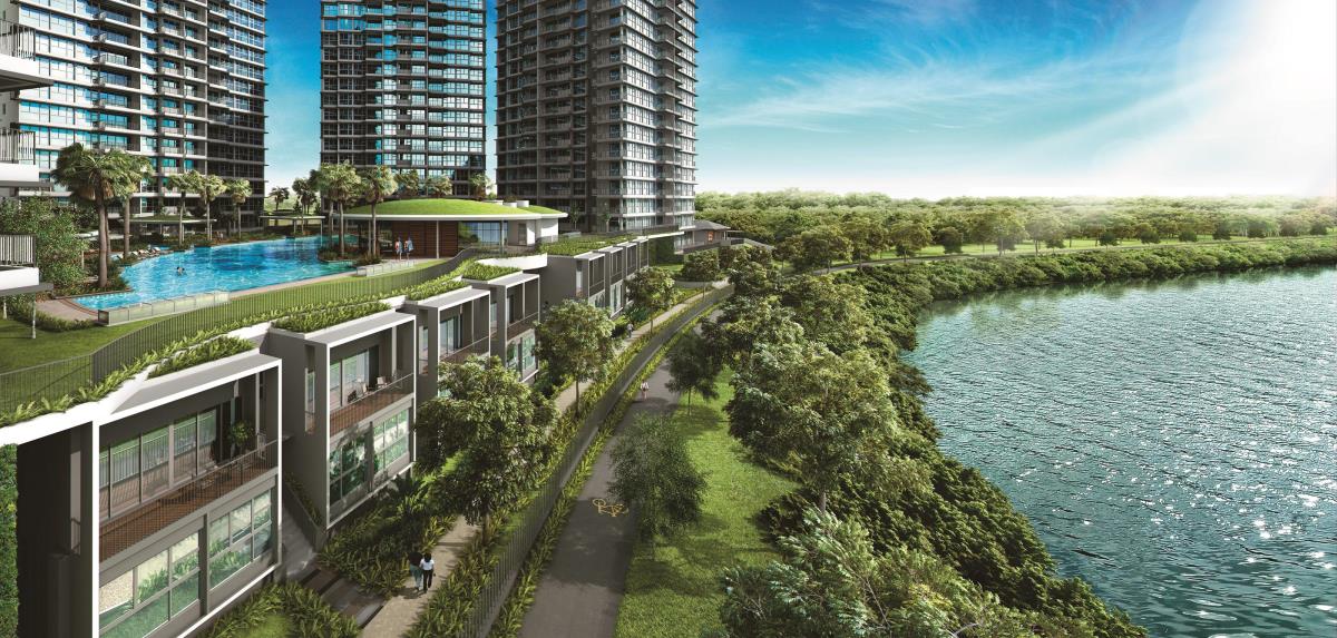 Artist Impression of RiverTree Residences.