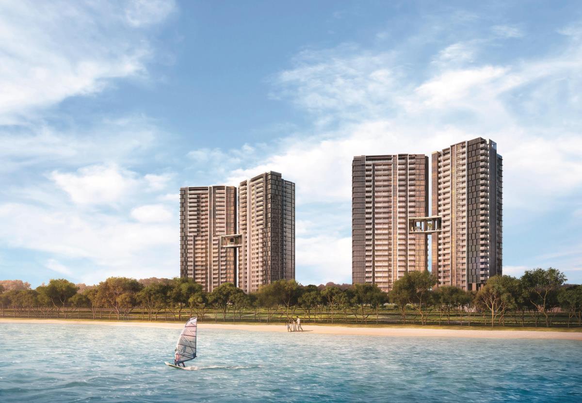 Artist’s impression of Seaside Residences.