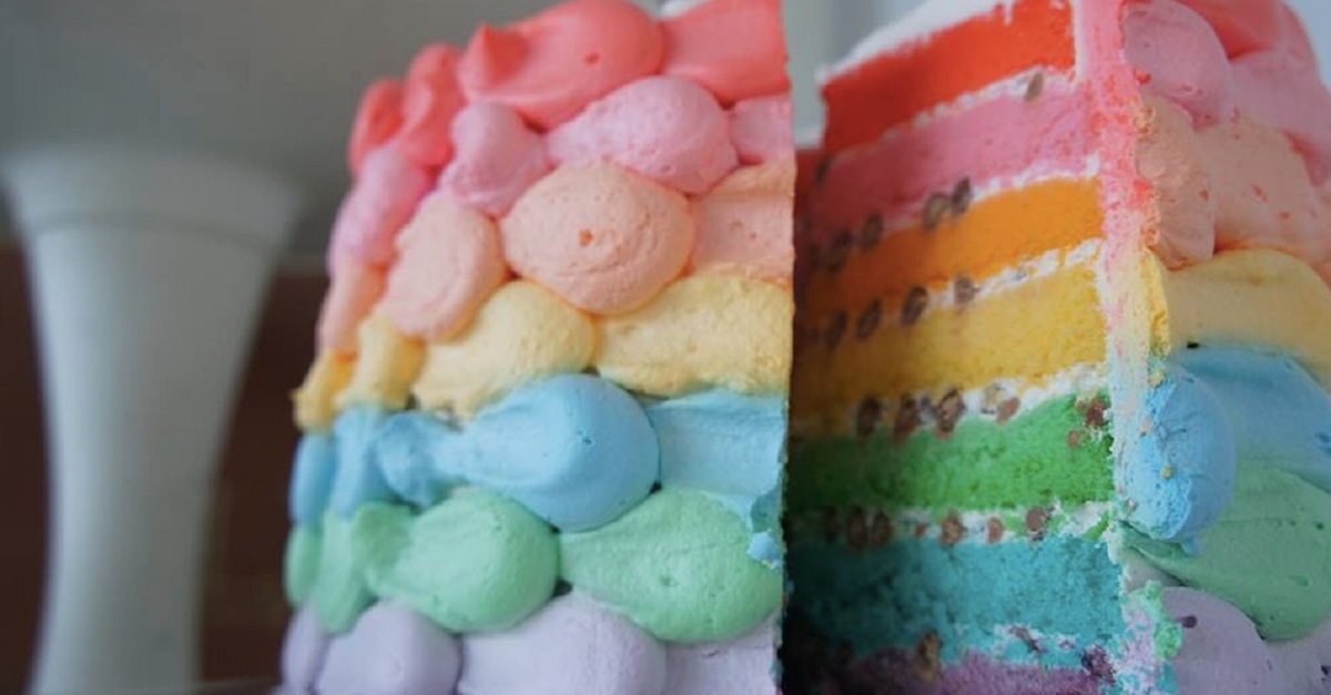 One of the crowd-favourites, the Rainbow Cake at Ply Baked Goods