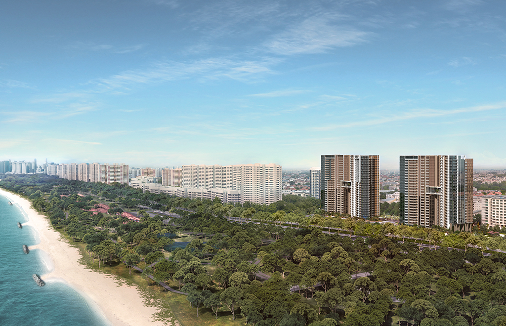 Artist’s impression of Seaside Residences.