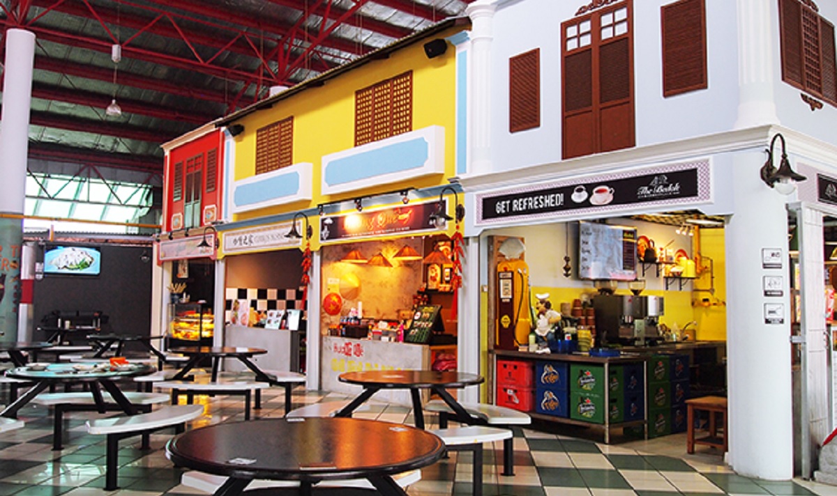 Not quite your average eating spot, the Bedok Marketplace is one of the trendiest finds offering modern food concepts in Singapore (Image Source: http://d22ir9aoo7cbf6.cloudfront.net/wp-content/uploads/sites/2/2015/06/P6162944.jpg).