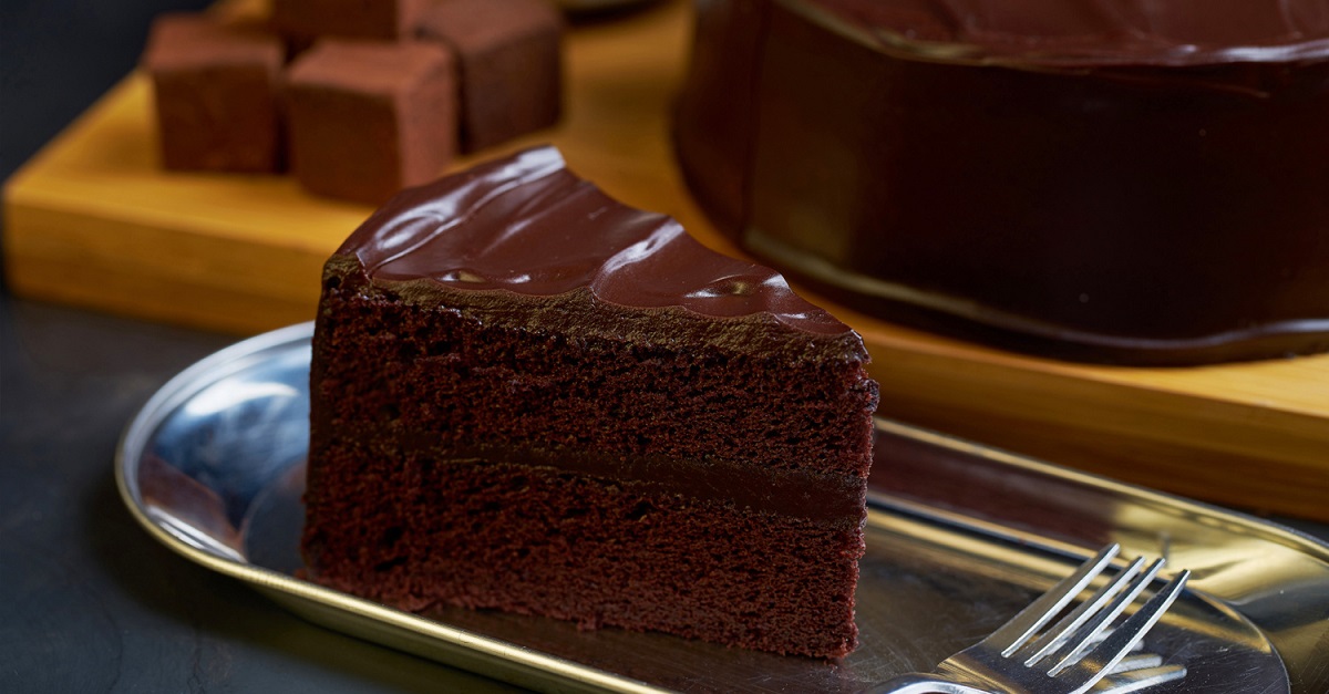 The highly-raved about chocolate cake