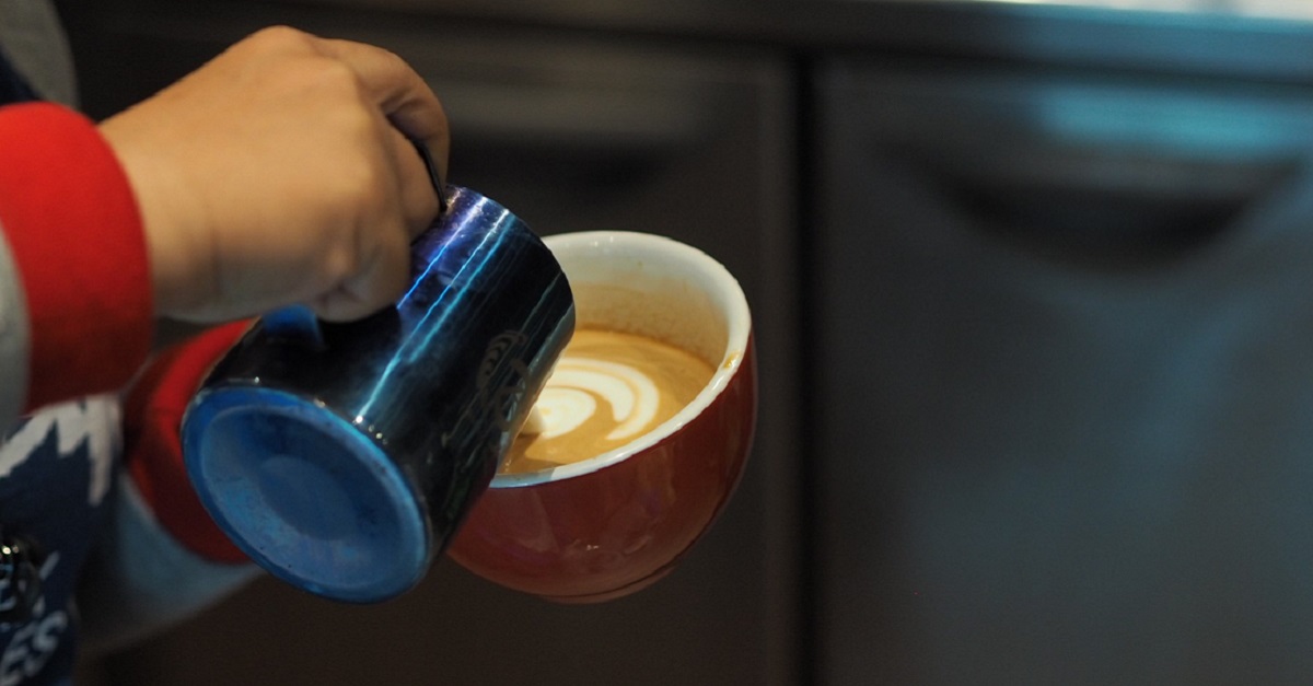Making the perfect cup of coffee requires skill. 