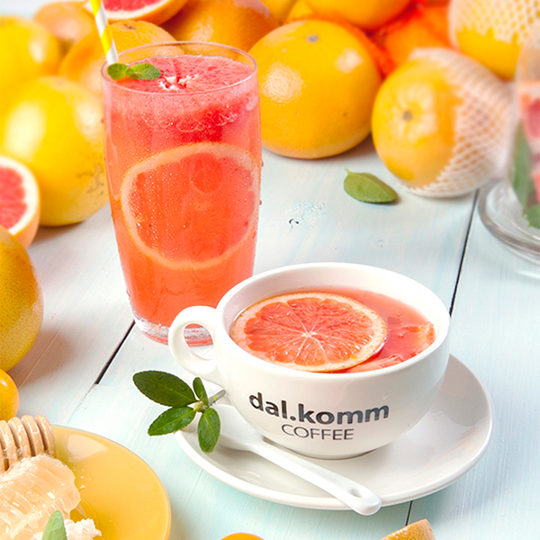 ‘Honey Grapefruit’ is a nutrition-packed drink that can be ordered hot or iced.