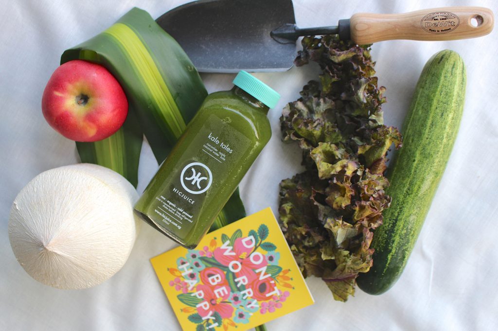‘Kale Tales’, one of the most popular green juices at The Café by HIC at The Centrepoint.
