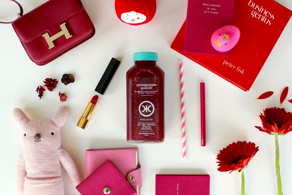 ‘Pomegranate Passion’ is a popular superfood juice at The Café by HIC.