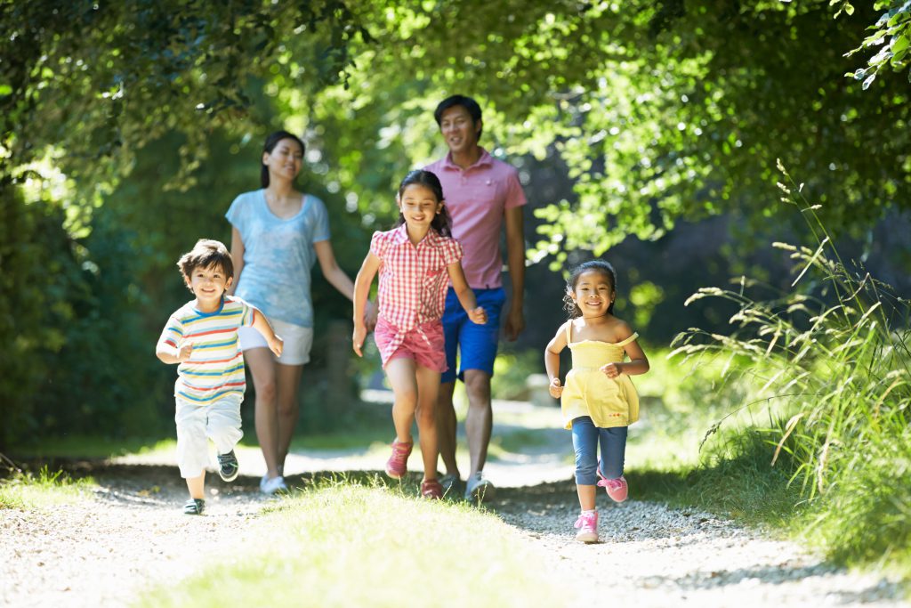 The Eastern Coastal Park Connector Network provides families with easy access to several vast green spaces and recreational activities.