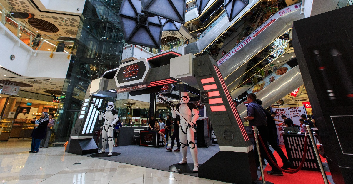 Pledge your allegiance to The Resistance or The First Order at Eastpoint Mall!