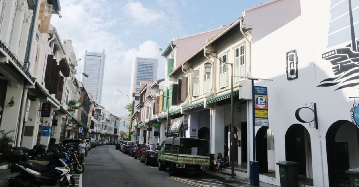 Shophouses on Ann Siang Road.