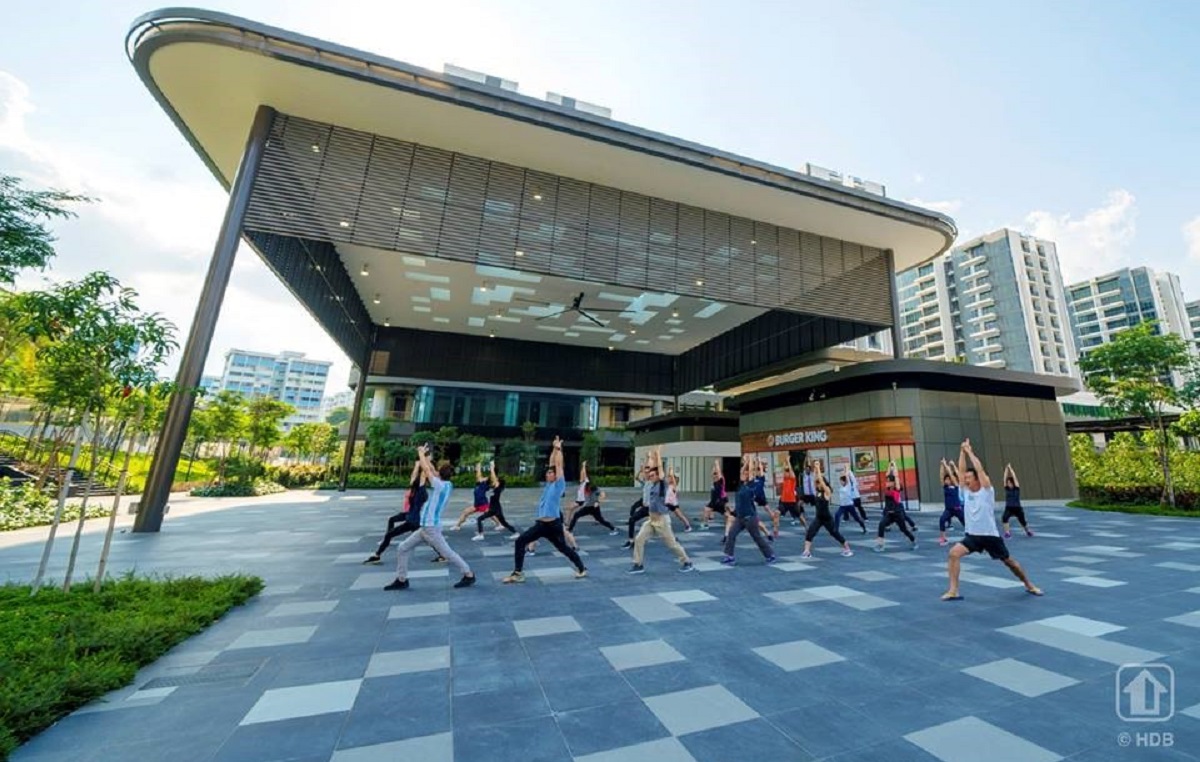 Yishun Town Square, located just next to Northpoint City complements Northpoint City’s community-focused services and facilities. Image courtesy of the Housing and Development Board.