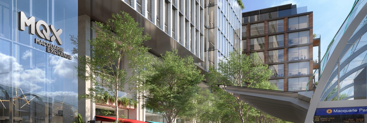 Development approval for Australia’s first Community Business District – Macquarie Exchange