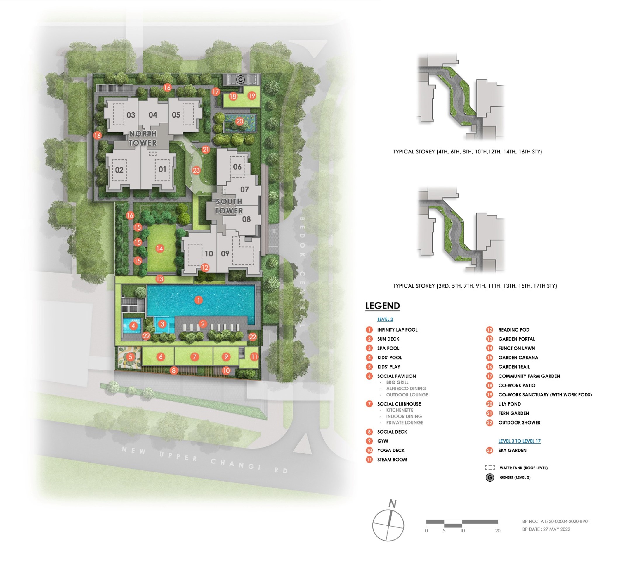 Sky Eden@Bedok Sitemap