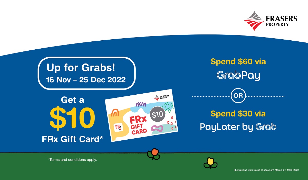 Merry rewards when you shop, eat, and play at the Malls of Frasers Property this festive season!