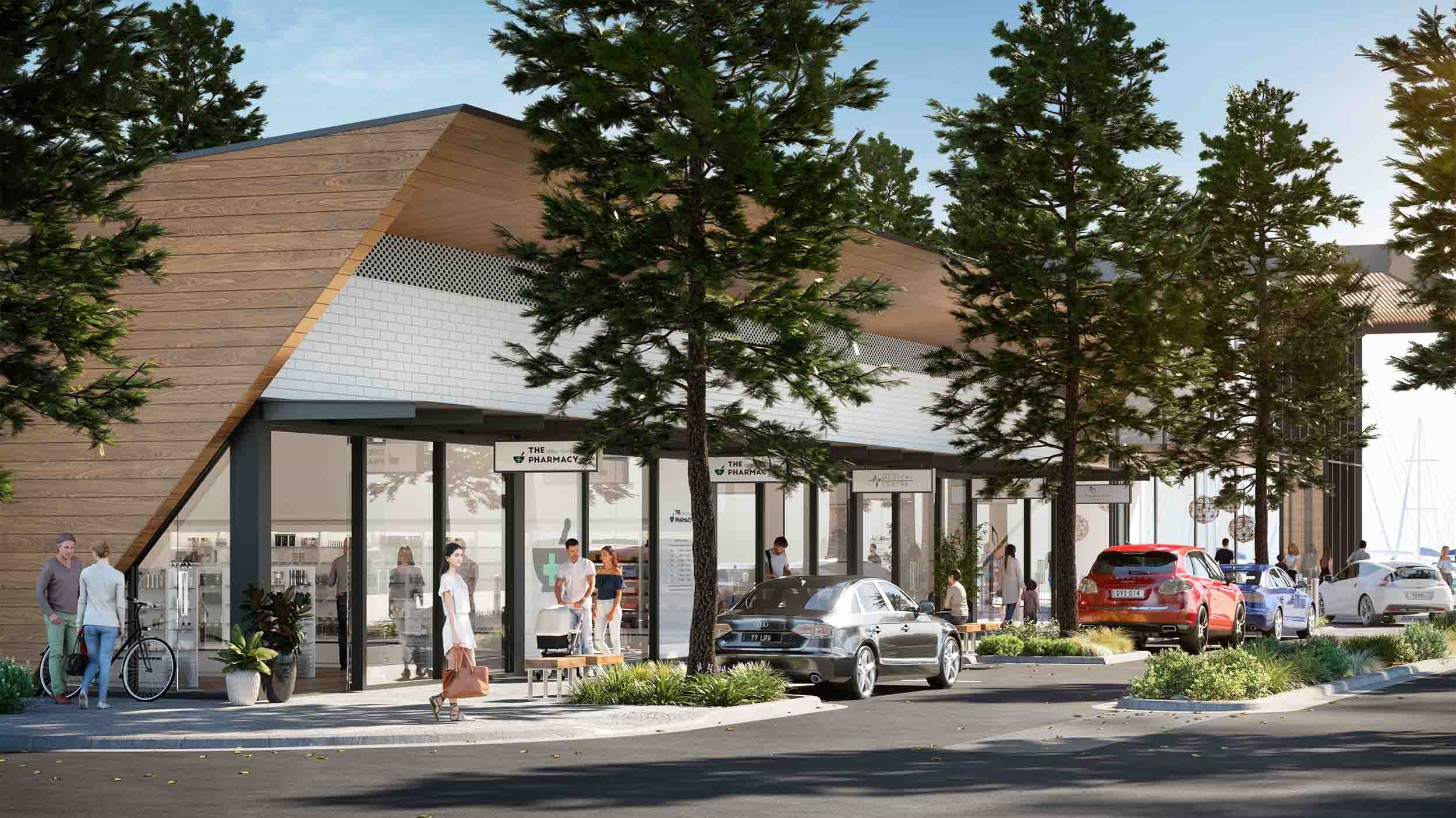 New stage underway at The Waterfront Town Centre (Image)