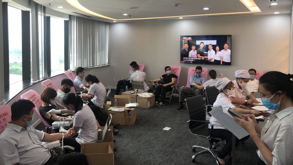 Frasers Property Raises Awareness on Community Blood Donation at Me Linh Point Tower