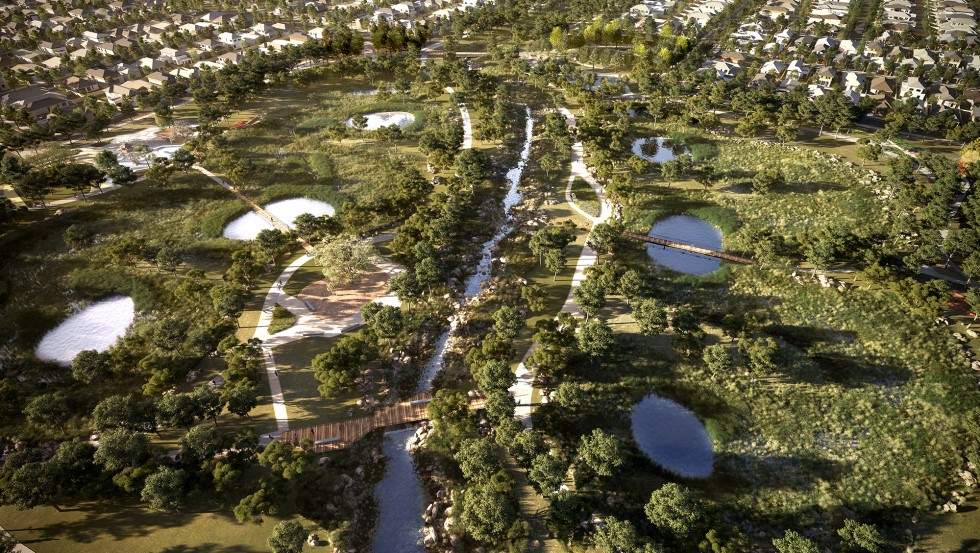 New wetlands for The Grove will bring beautiful thriving ecosystem