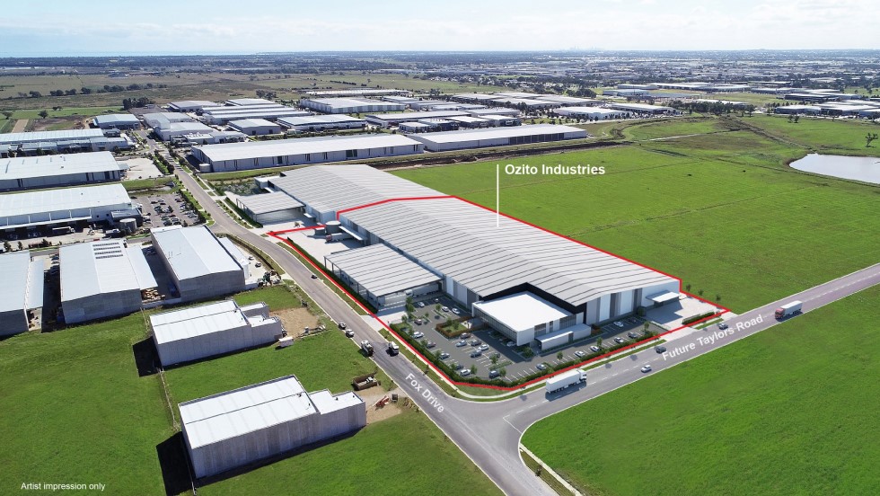 Ozito Industries takes the first tenancy in Frasers Property Industrial development