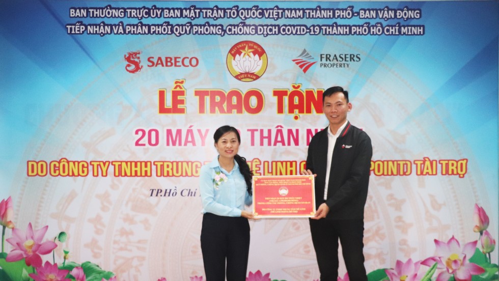 Frasers Property Vietnam contributes over VND 1 billion worth of thermal cameras