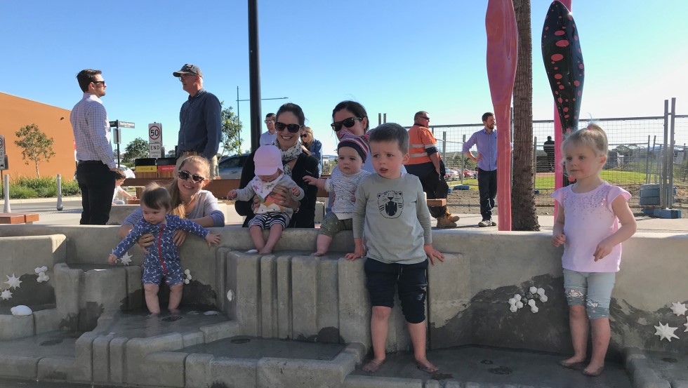 Shell Cove community celebrates opening of new plaza