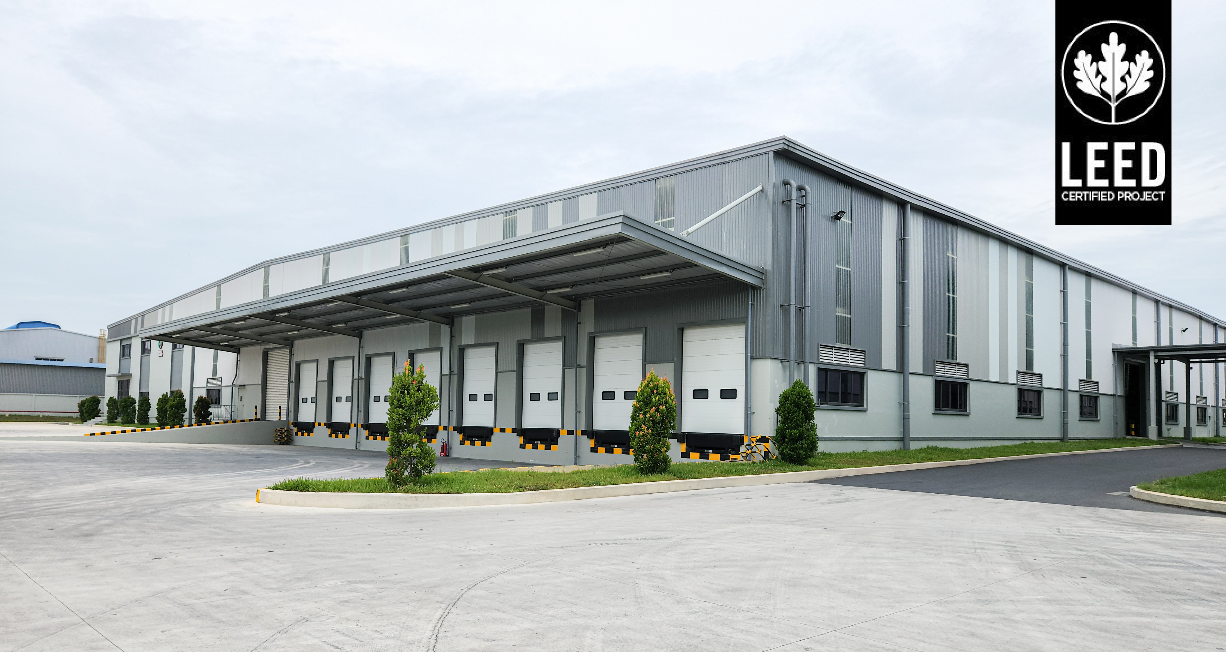 Eco Logistics Centre managed by Frasers Property Vietnam is its first ready-built warehouse in Vietnam to achieve LEED Certification.