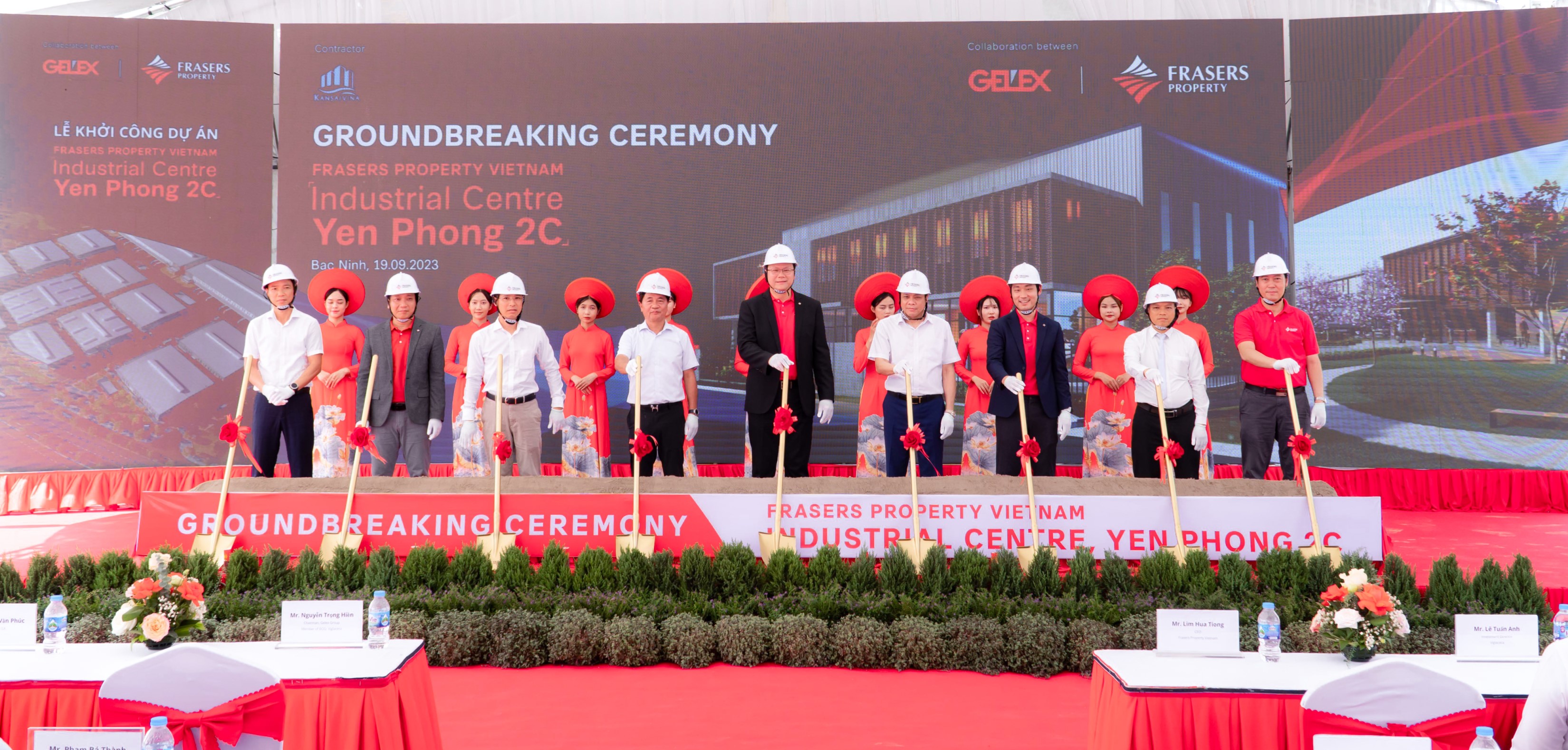 Frasers Property Vietnam and GELEX Group break ground on maiden project in Bac Ninh