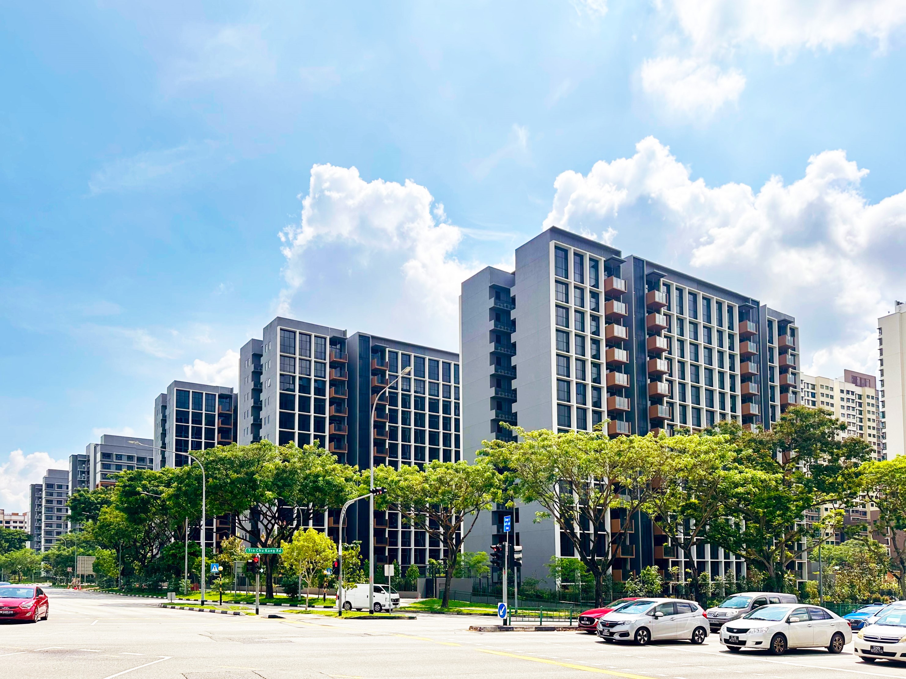 Image of residential apartment buildings