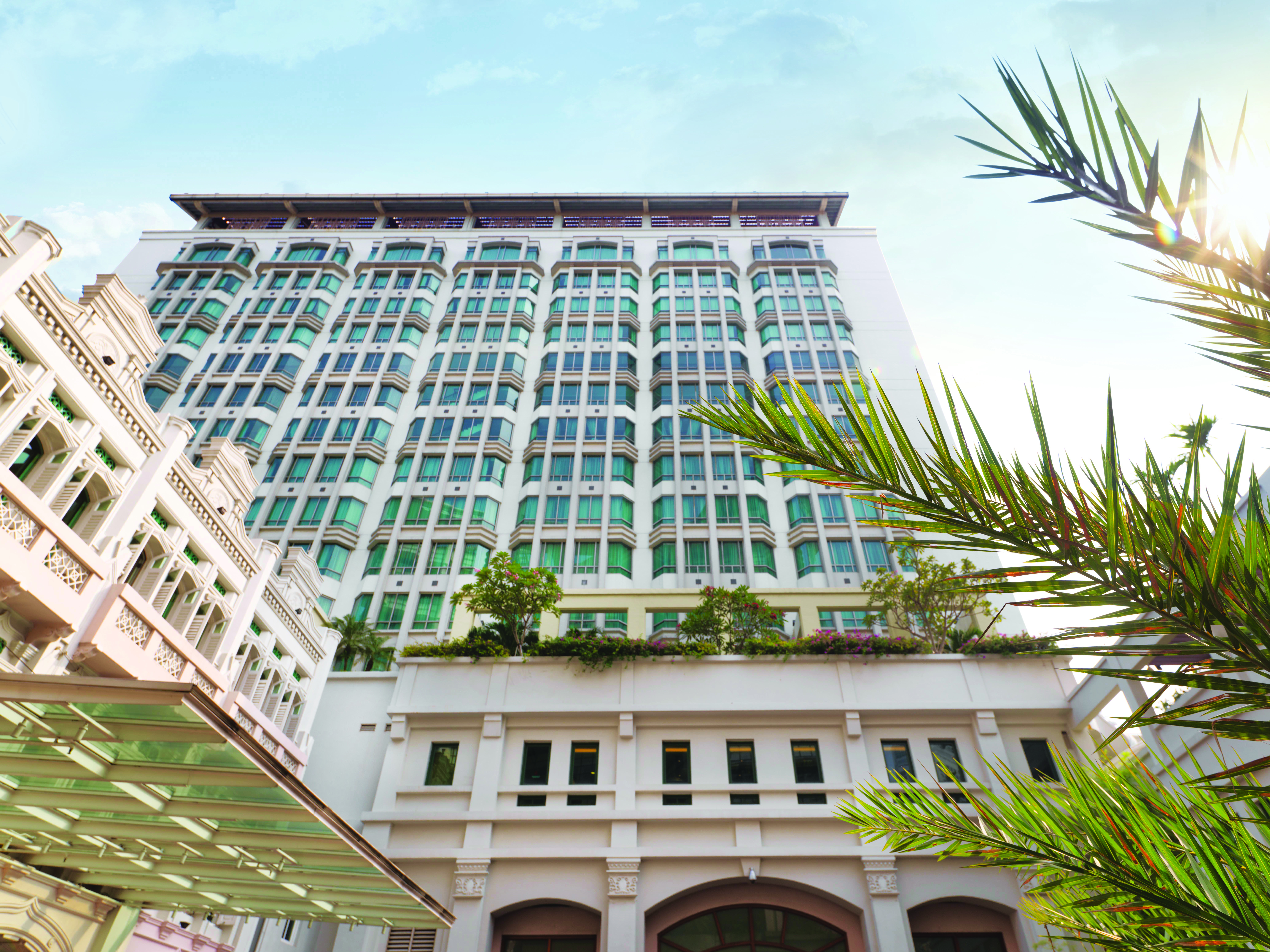 Facade of Frasers House, a Luxury Collection Hotel, Singapore