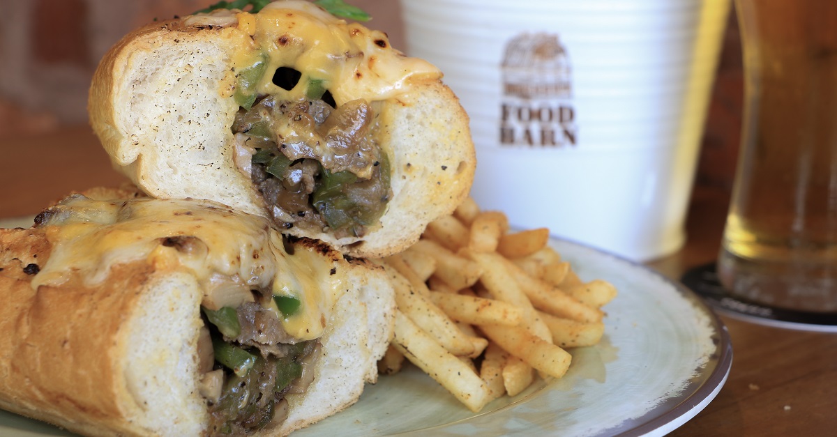 The Philly Cheesesteak is available around the clock   