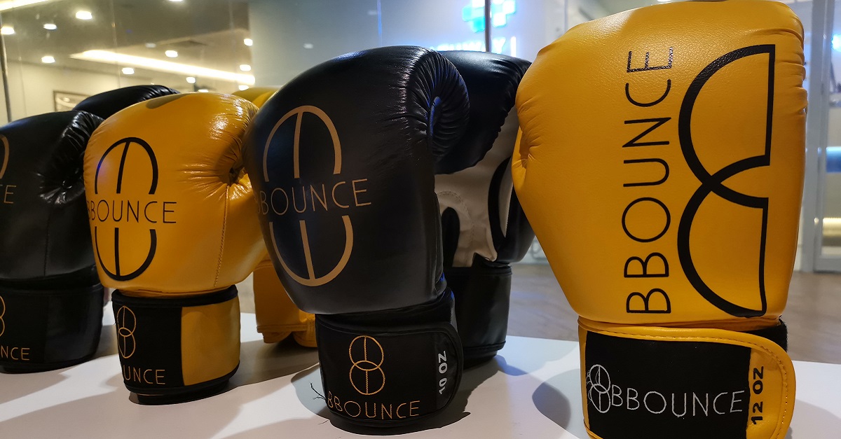 BBOUNCE also offers boxing classes.